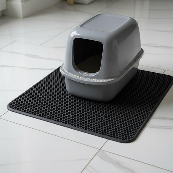 After - Gray Box with Mat