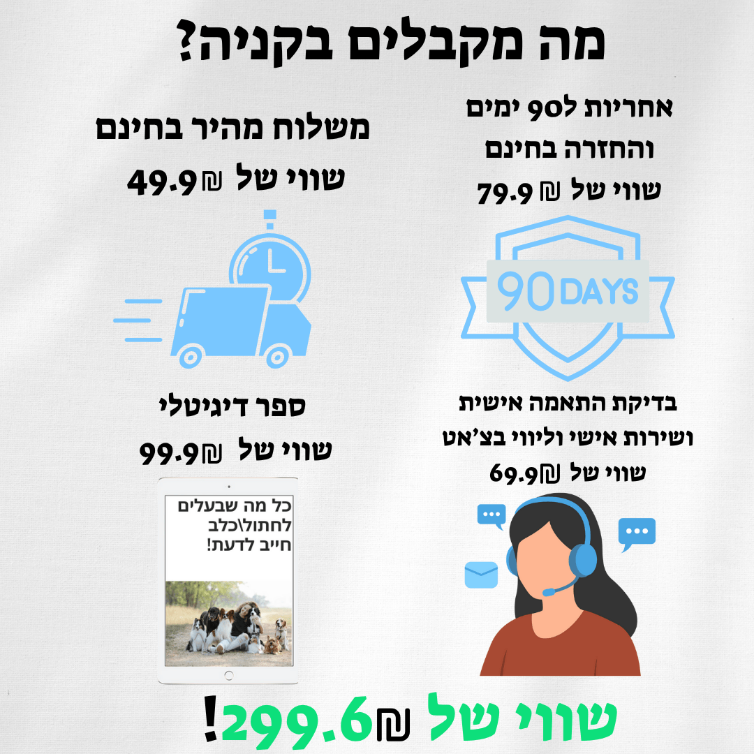 מעיל תרמי לכלב |  לחורף בריא יותר